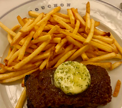 Bouchon signature dishes Croque Madame
Steak Frites
Foie Gras